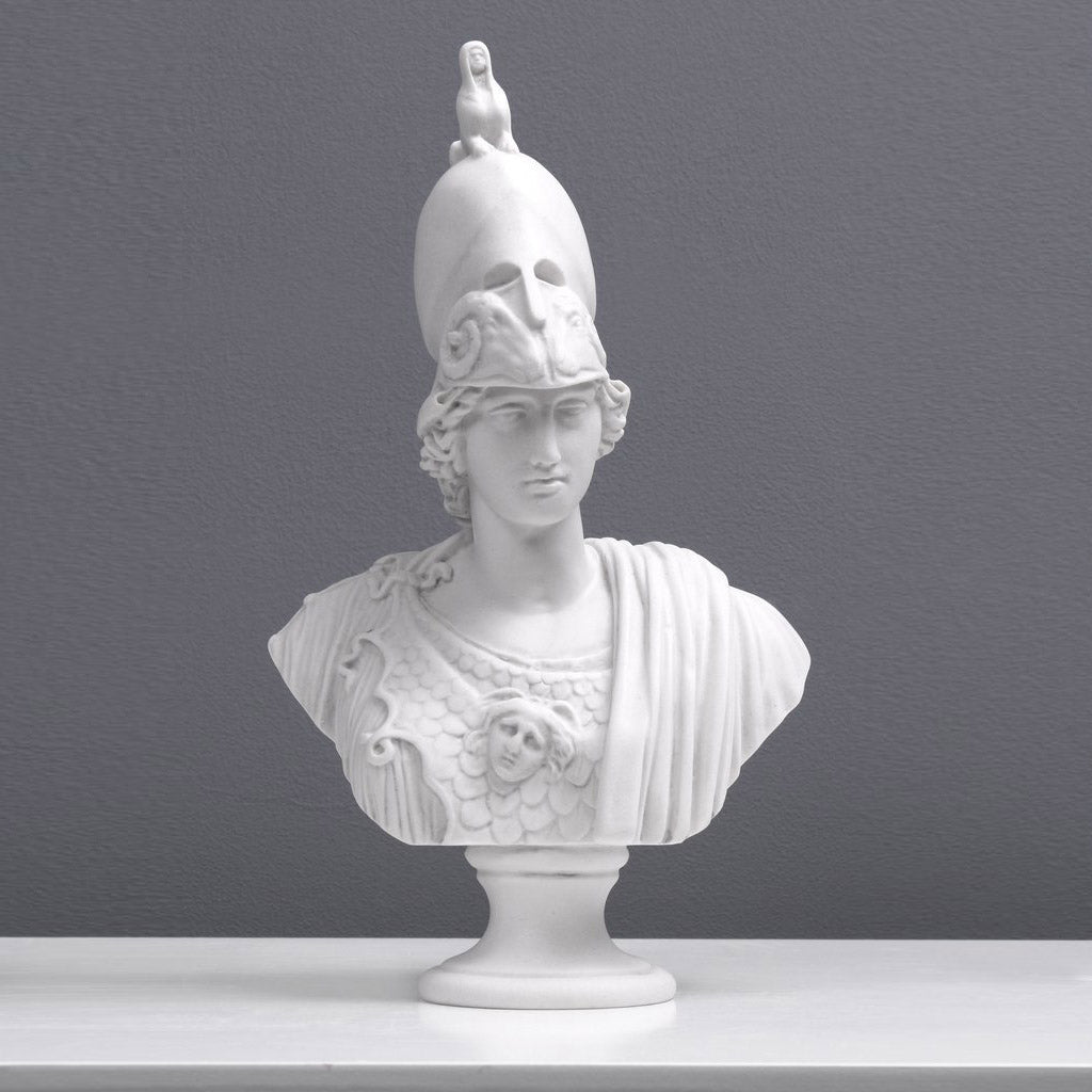 Athena Bust Sculpture