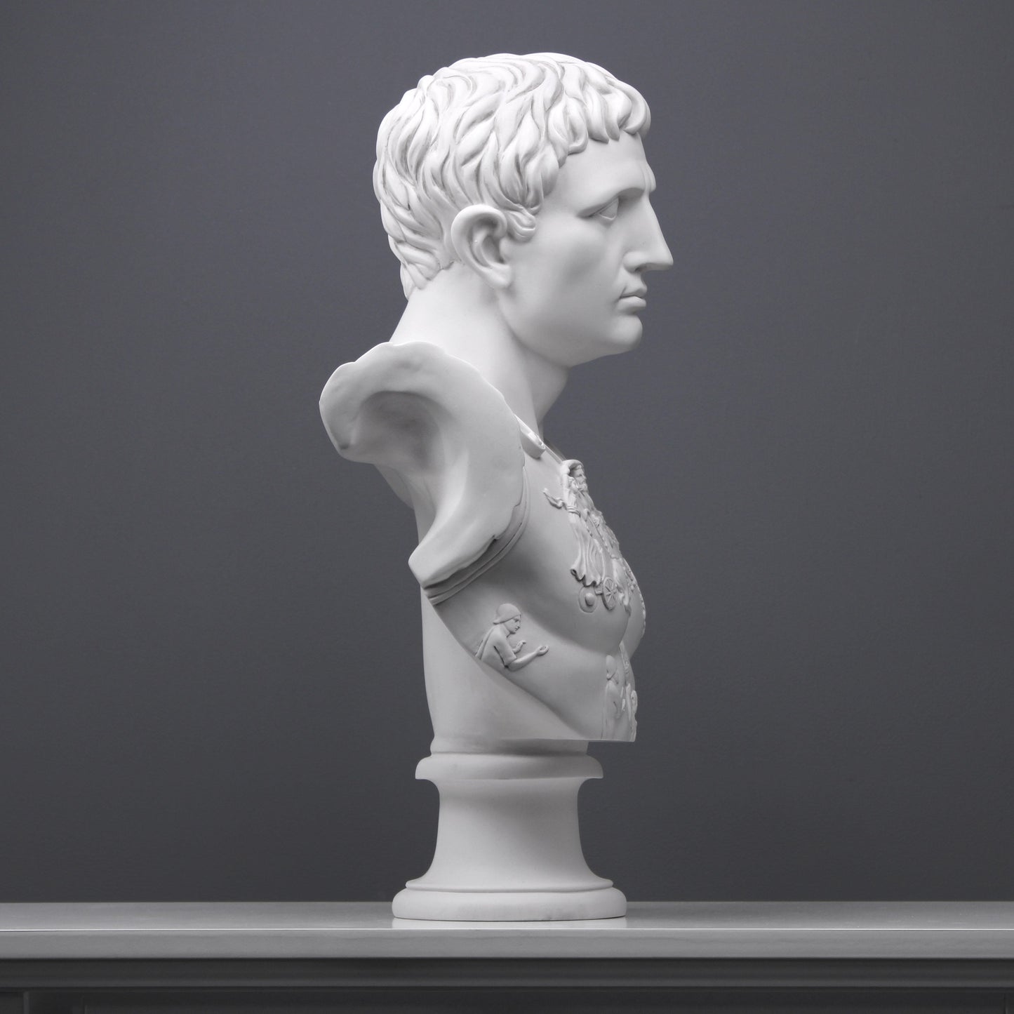 Augustus Caesar of Primaporta Bust Sculpture (Large)