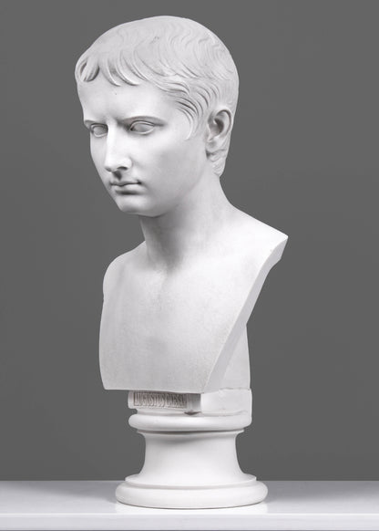 Augustus Caesar Bust Sculpture (Large)