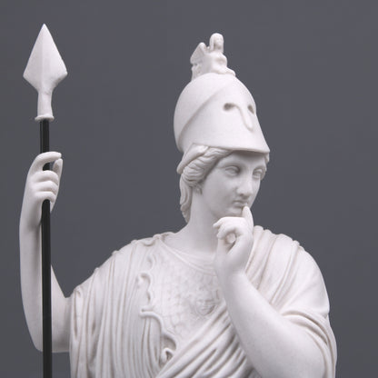Athena Statue with spear - figurine of Athena Giustiniani