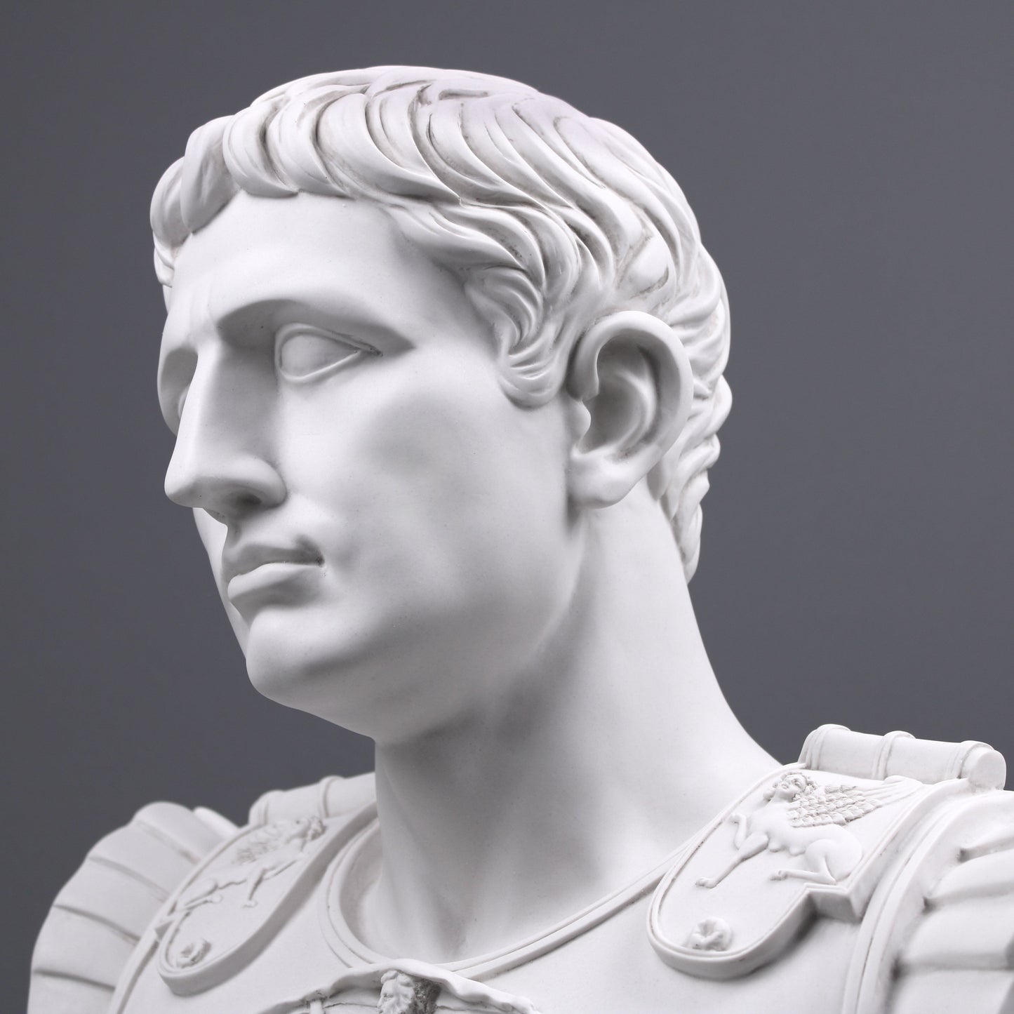 Augustus Caesar of Primaporta Bust Sculpture (Large)