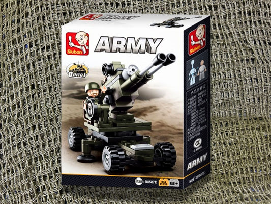 Army Artillery Construction Set 95pcs