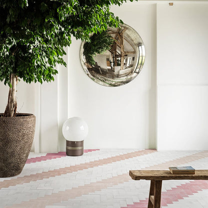 Apricot Herringbone Tile