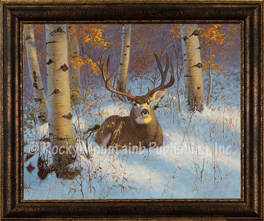 Aspen Sactuary ¨C Framed Giclee Canvas by Hayden Lambson