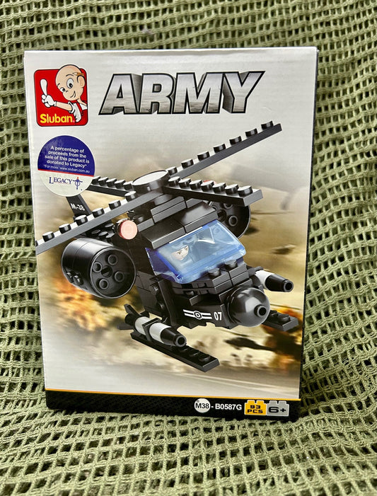 Army Helicopter Construction Set