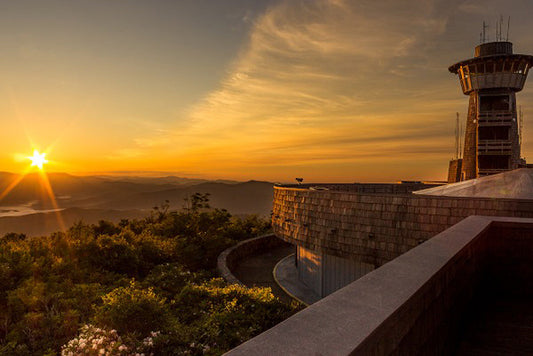 Atop Brasstown Bald Tower Art Prints by Jason Clemmons Artist