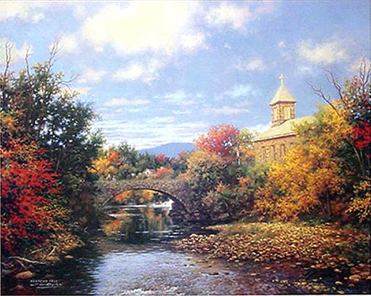 Autumn Sunrise by Larry Dyke