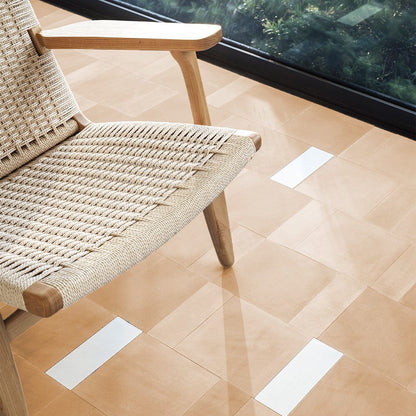 Apricot Herringbone Tile