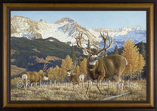 Autumn Alert ¨C Framed Giclee Canvas by Manuel Mansanarez
