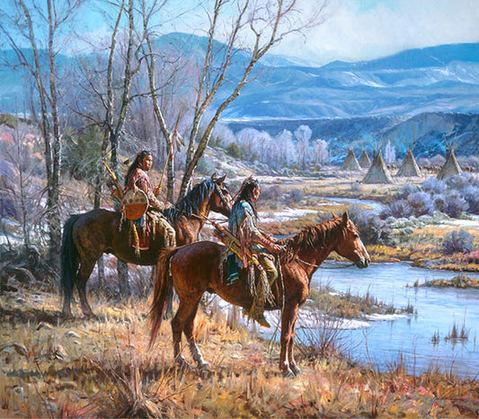 Apsaalooke Sentinels by Martin Grelle