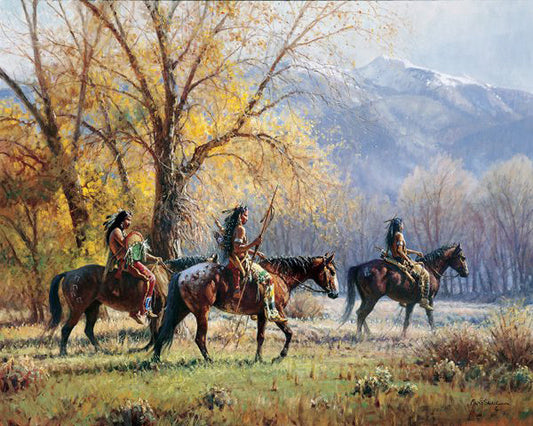 Apsaroke Autumn Art Prints by Martin Grelle Artist