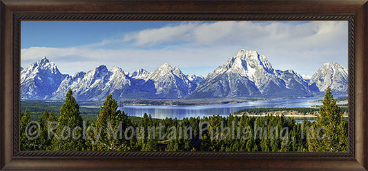 Atop Signal Mountain ¨C Framed Giclee Canvas by Mitchell Mansanarez