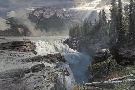 Athabasca Falls Art Prints by Phillip Philbeck