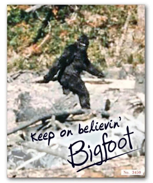 Autographed Bigfoot Patterson Patty Sasquatch photo picture