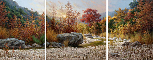 Autumn Triptych Art Prints by William Hagerman