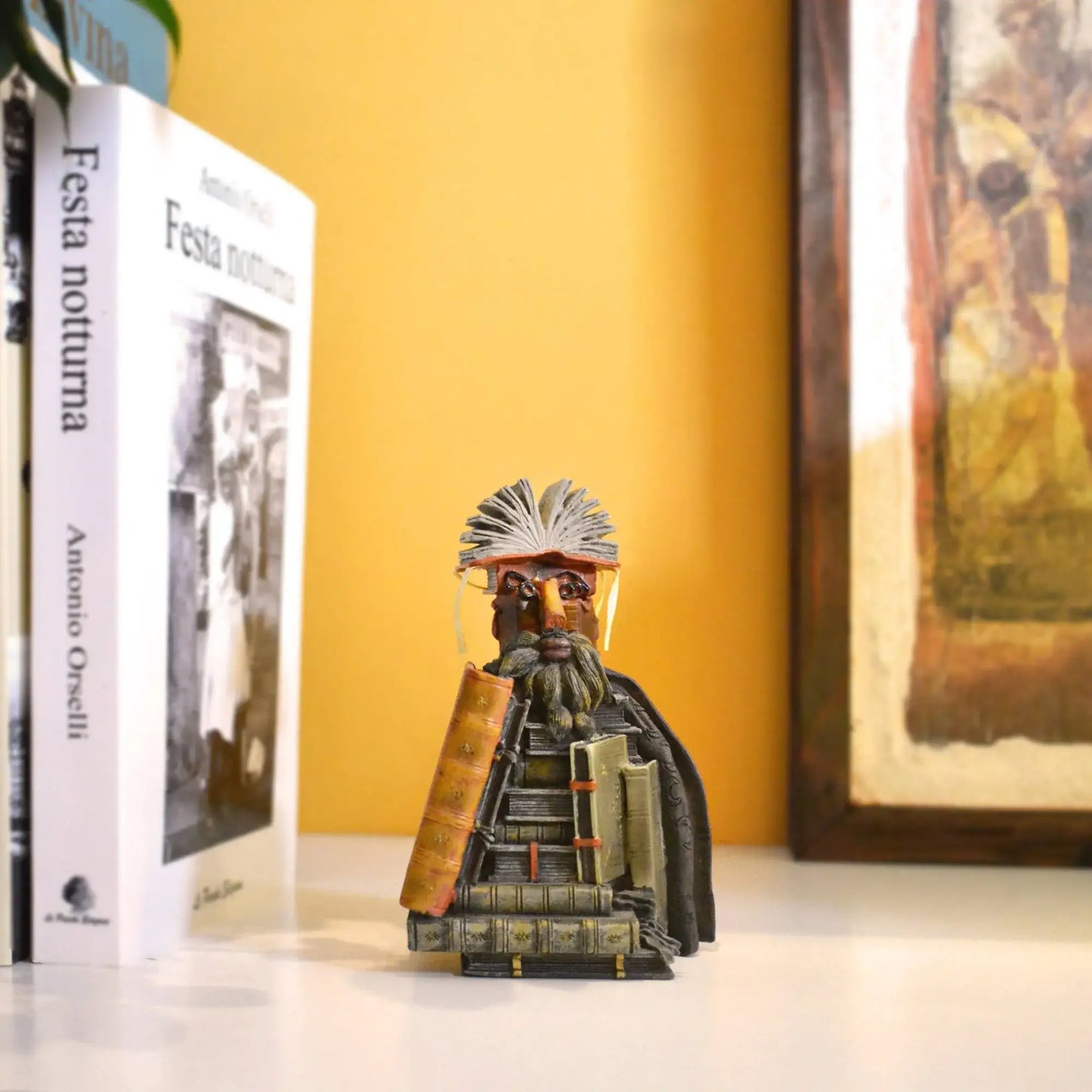 Arcimboldo Bibliotecario - Riproduzione Tridimensionale